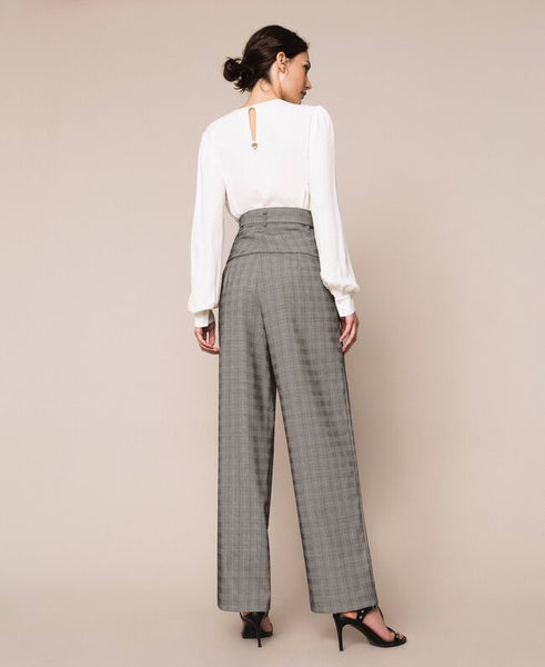 Pantaloni in principe di Galles