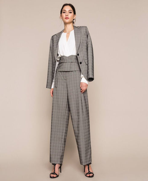 Pantaloni in principe di Galles
