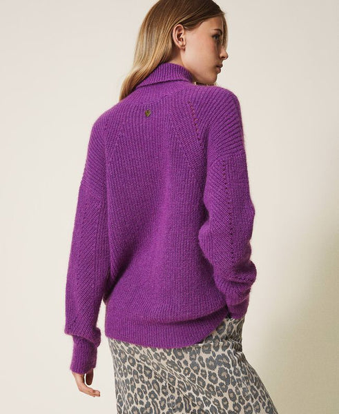 Maglia in misto mohair