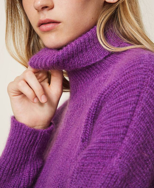 Maglia in misto mohair