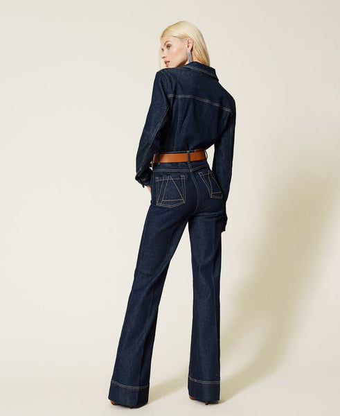 Jeans bell bottom 'Gold'