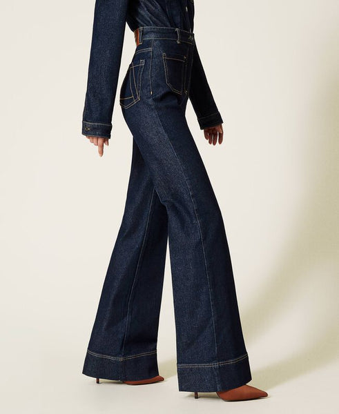 Jeans bell bottom 'Gold'