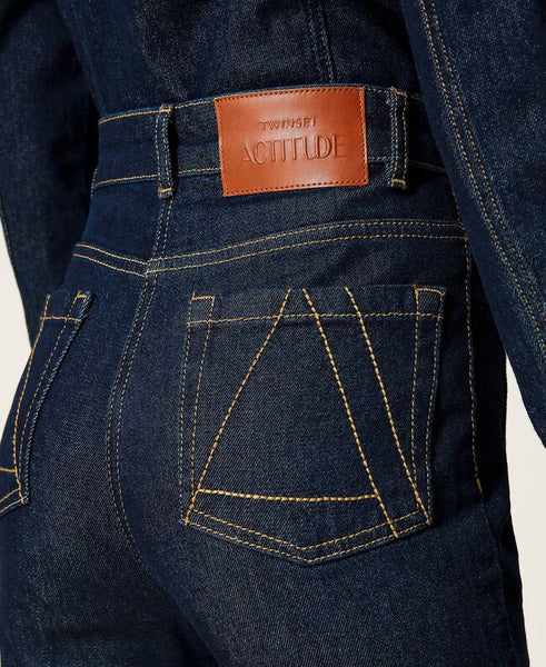 Jeans bell bottom 'Gold'