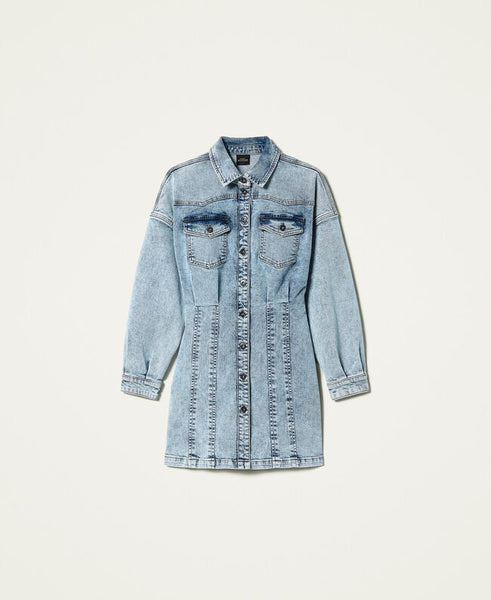 ⚡Abito chemisier in jeans