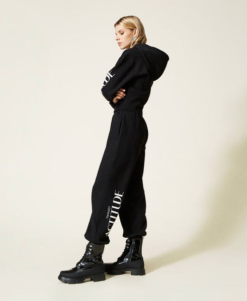 Joggers con logo