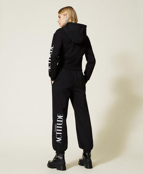 Joggers con logo