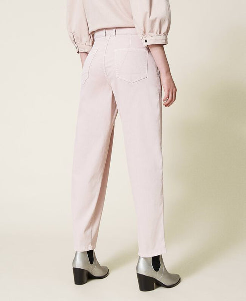 Pantaloni 'Platinum' con borchie