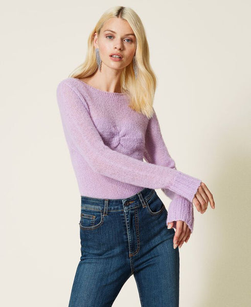 Maglia in misto alpaca
