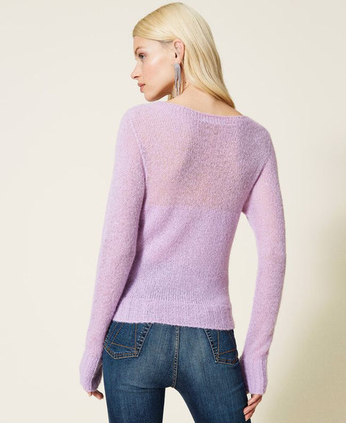 Maglia in misto alpaca