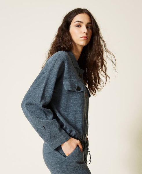 ⚡Giacca in misto lana