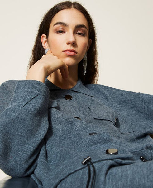 ⚡Giacca in misto lana