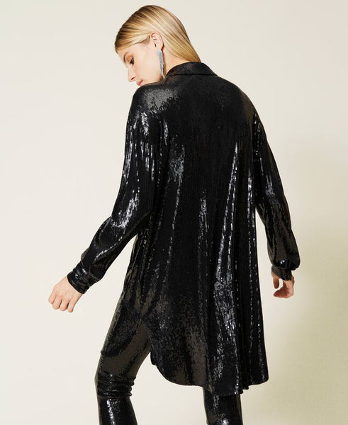 ⚡Abito 'Titanium' in full paillettes