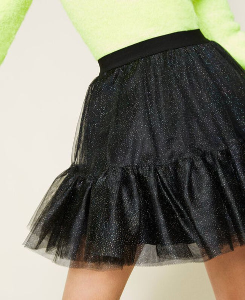 Gonna 'Amethyst' in tulle glitter