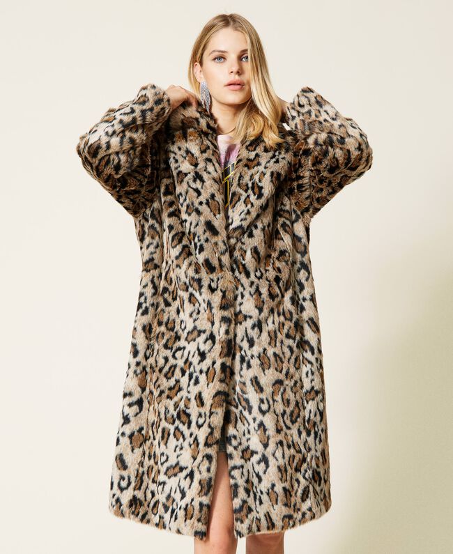 ⚡️Cappotto 'Amber' jacquard animalier