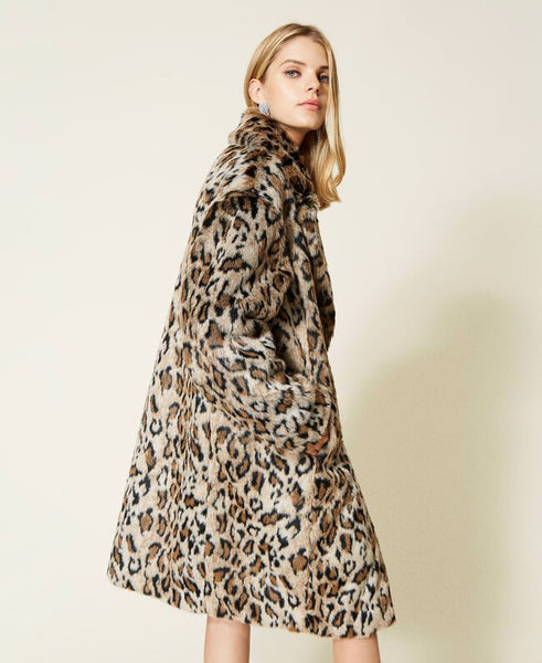 ⚡️Cappotto 'Amber' jacquard animalier