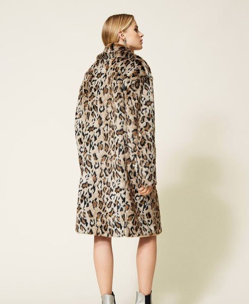 ⚡️Cappotto 'Amber' jacquard animalier