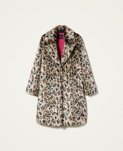 ⚡️Cappotto 'Amber' jacquard animalier