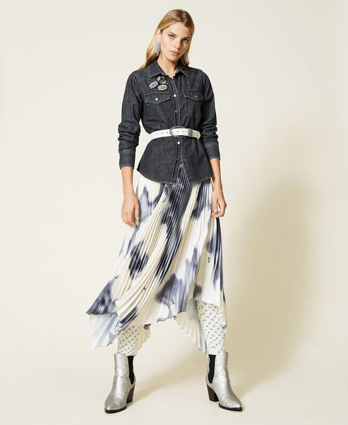 Camicia 'Diamond' in jeans