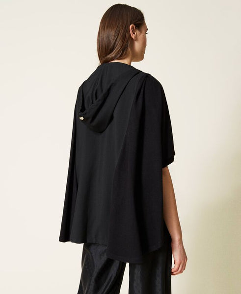 ⚡Felpa con inserti in maglia