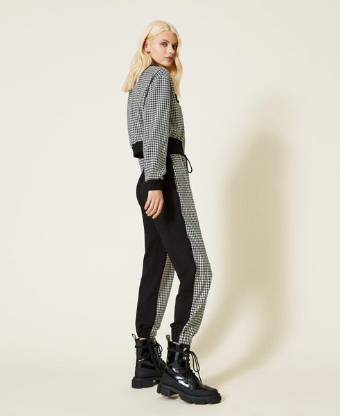 Joggers pied-de-poule