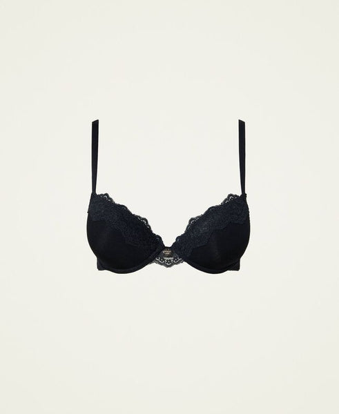 Reggiseno push-up con pizzo