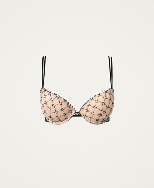 Reggiseno push-up in tulle