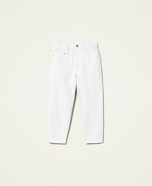 Pantaloni cinque tasche in bull
