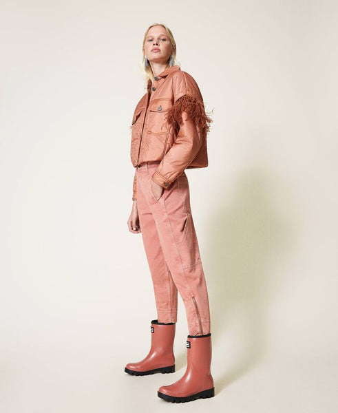 Pantaloni cargo in bull