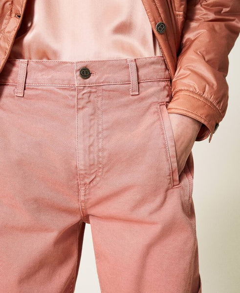 Pantaloni cargo in bull