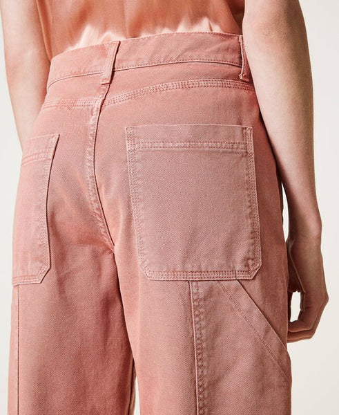 Pantaloni cargo in bull