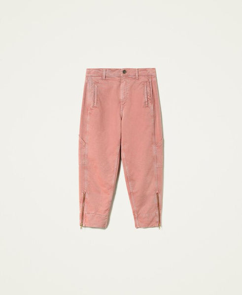 Pantaloni cargo in bull
