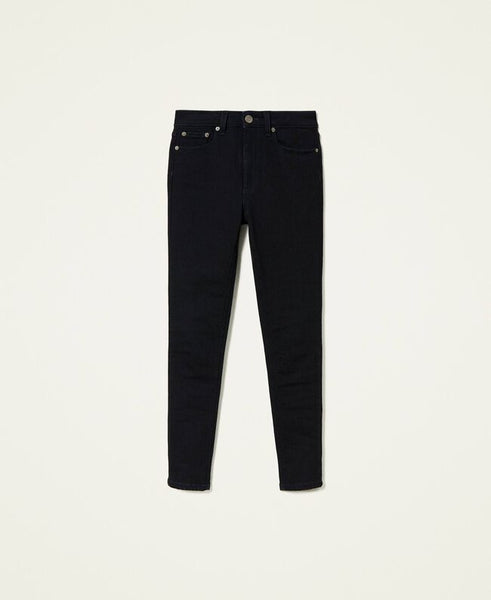 Jeans skinny a vita alta