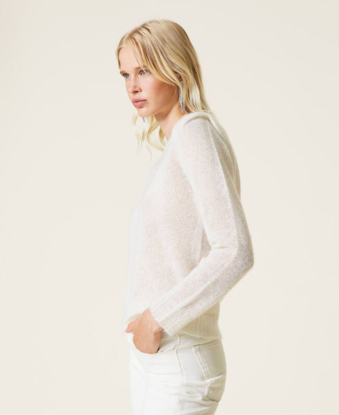 Maglia in misto mohair