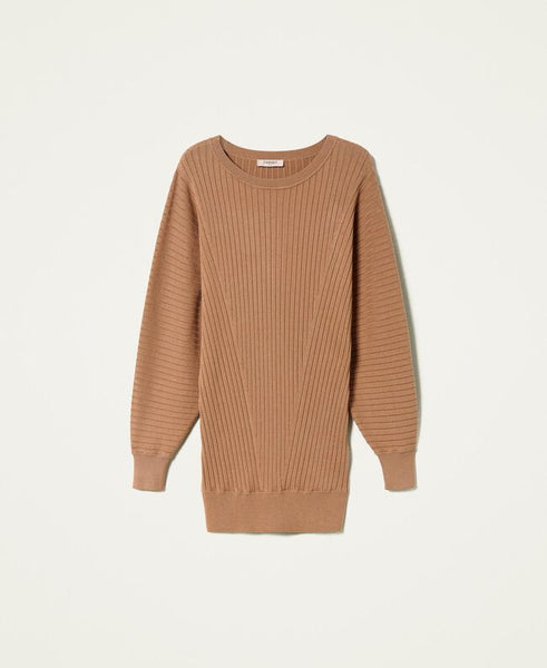 ⚡Abito in maglia a coste
