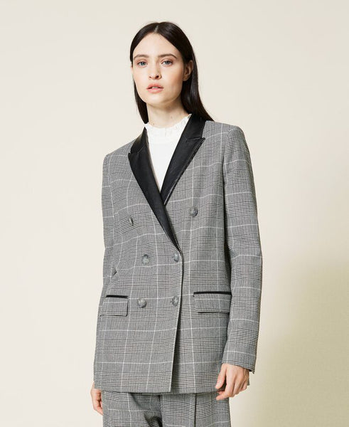 ⚡Giacca in misto lana Principe di Galles
