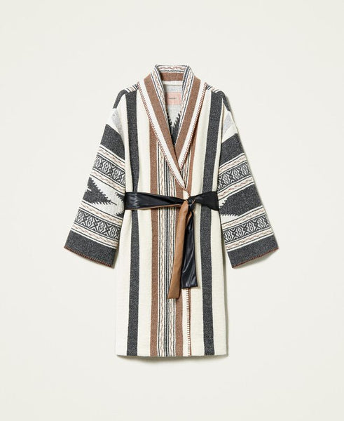 ⚡Cappotto in stuoia misto lana