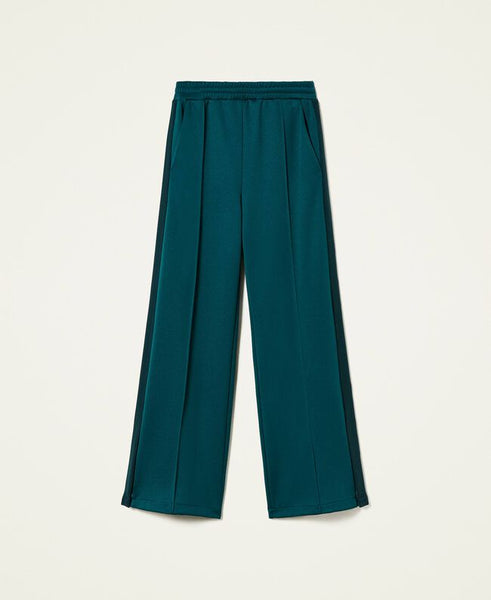 Pantaloni a palazzo con bande