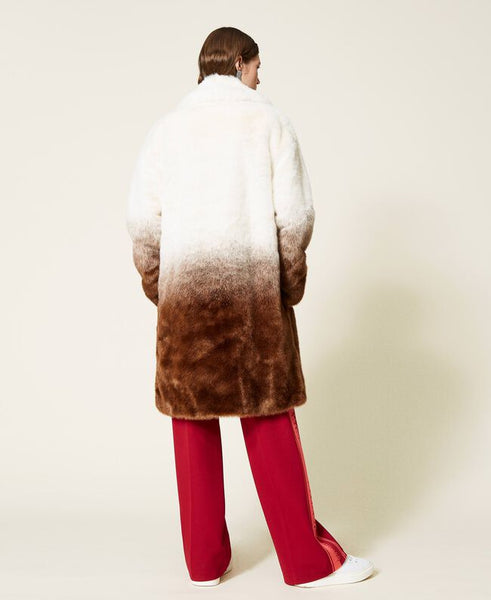 ⚡Cappotto in tessuto sfumato