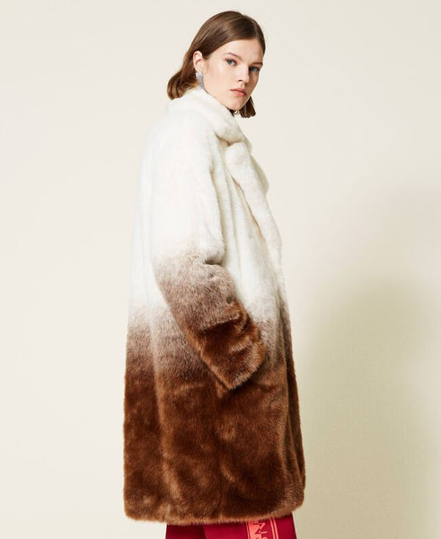 ⚡Cappotto in tessuto sfumato