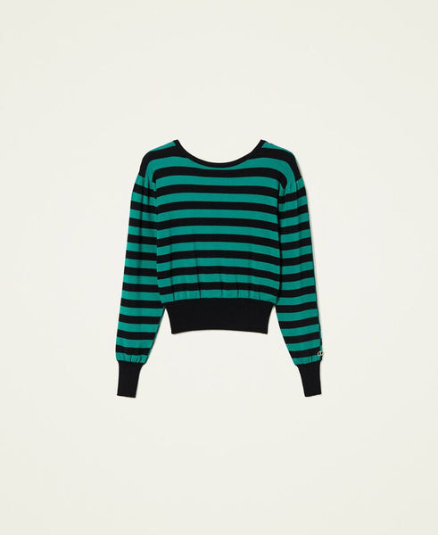 Maglia doppio uso a righe