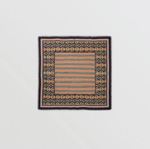 FOULARD MU STRIPE