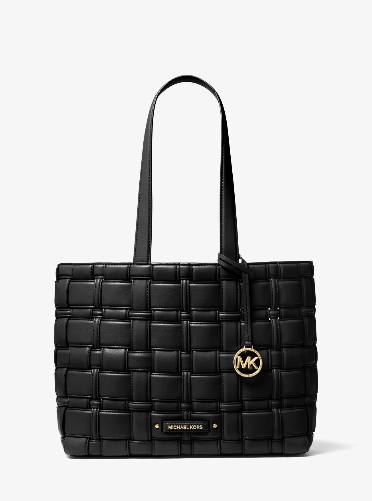 MICHAEL MICHAEL KORS Ivy Medium Woven Tote Bag