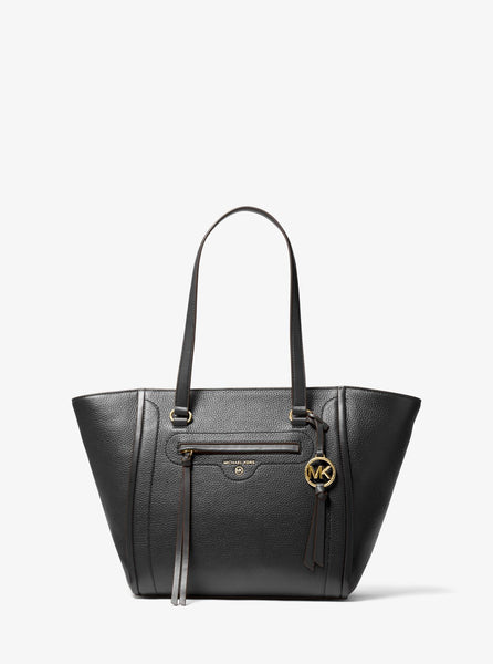 MICHAEL MICHAEL KORS Carine Large Pebbled Leather Tote Bag