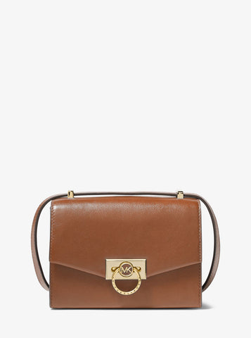 MICHAEL MICHAEL KORS Hendrix Extra-Small Leather Crossbody Bag