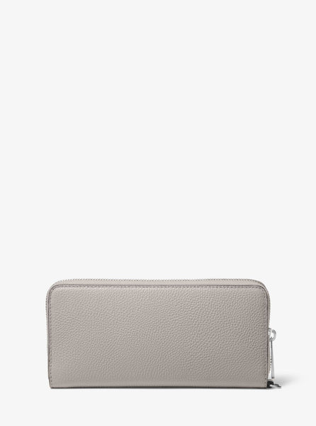 MICHAEL MICHAEL KORS Jet Set Pebbled Leather Continental Wristlet