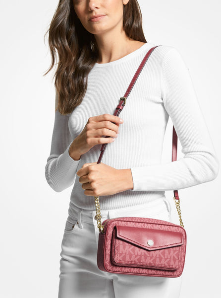 MICHAEL MICHAEL KORS Jet Set Travel Medium Logo Camera Bag