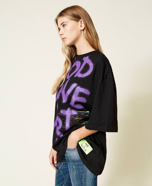 T-shirt unisex MYFO 'God Save Art'