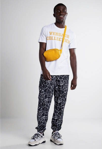 VERSACE COLLECTION T-shirt con stampa - bianco