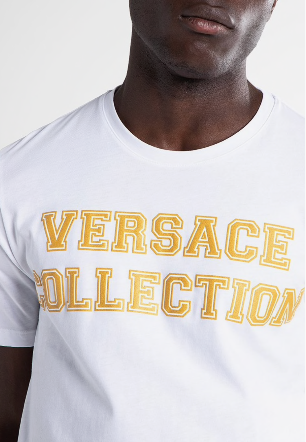 VERSACE COLLECTION T-shirt con stampa - bianco