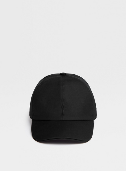 Hat in cotone nero